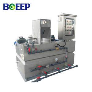 Unidad de preparación automática de polímeros para sistema de dosificación